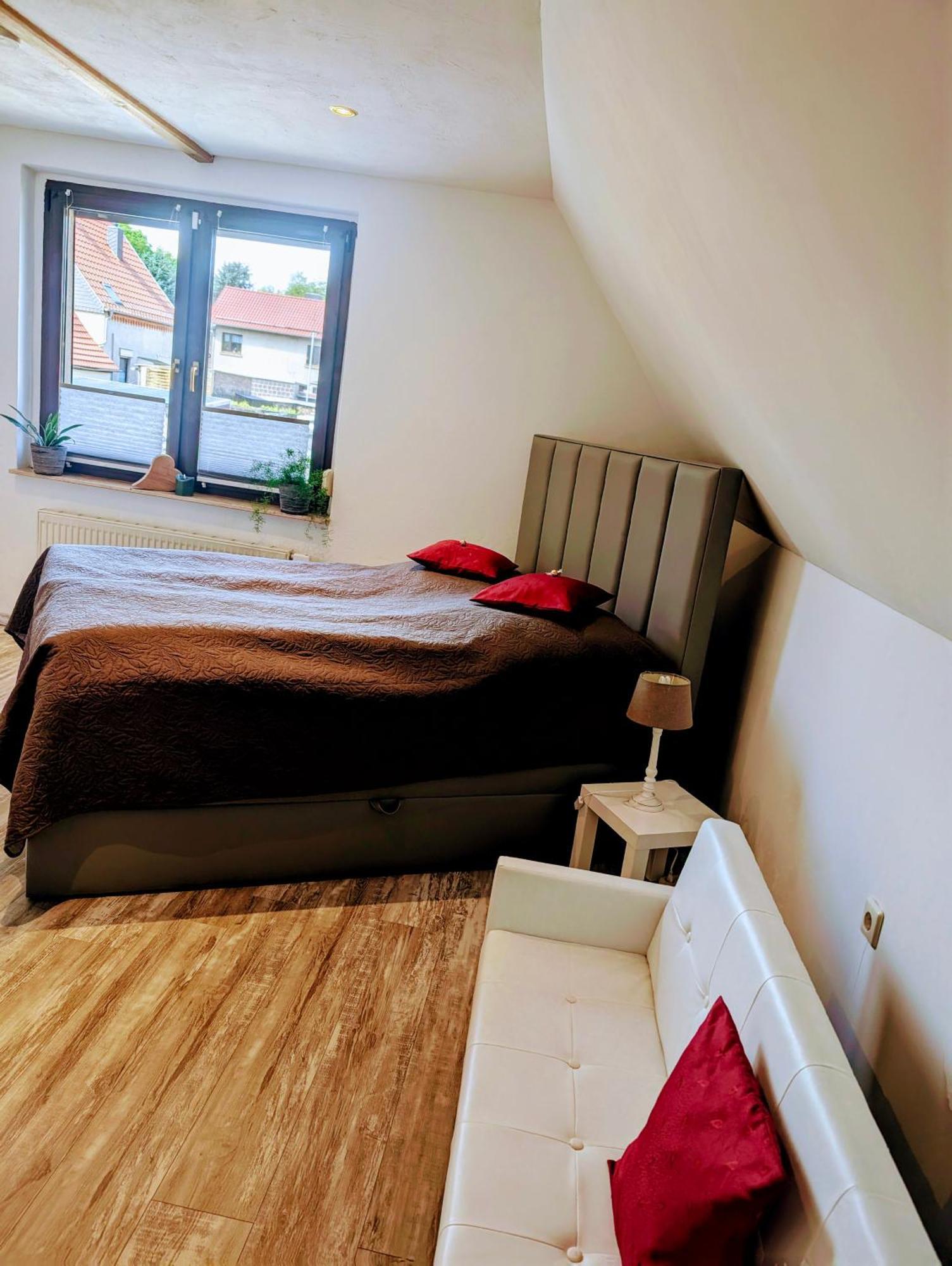 Ferienwohnung Mit Ausblick In Wimmelburg Dış mekan fotoğraf